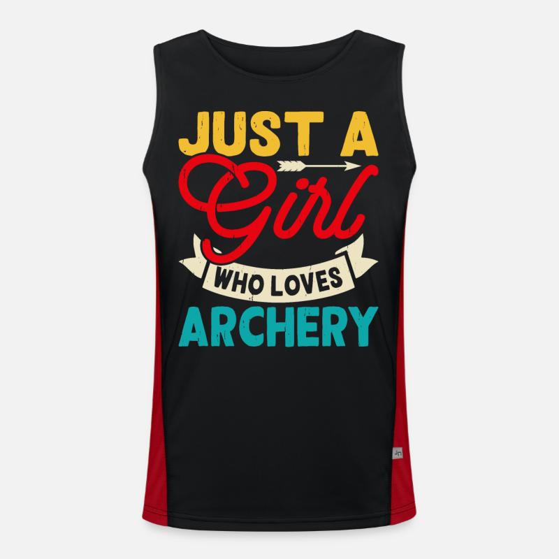 Archery Archer Men's Functional Contrast Tank Top 