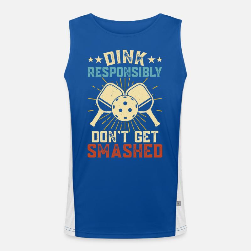 Pickleball Funktionelles Kontrast-Tank Top für Männer 