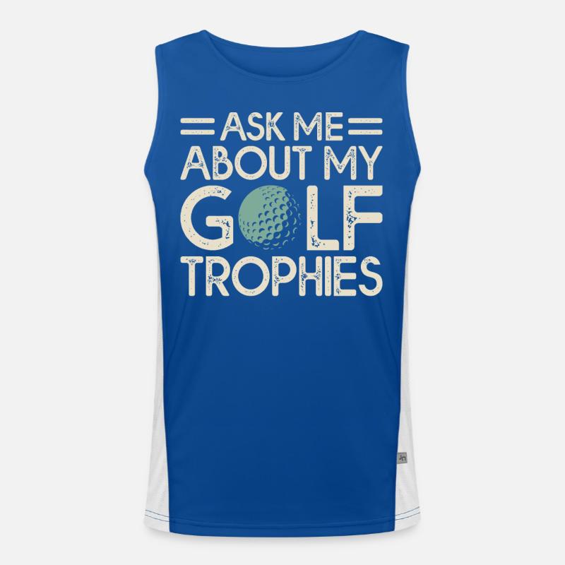 Golf Golfeur Débardeur respirant contrasté Homme 