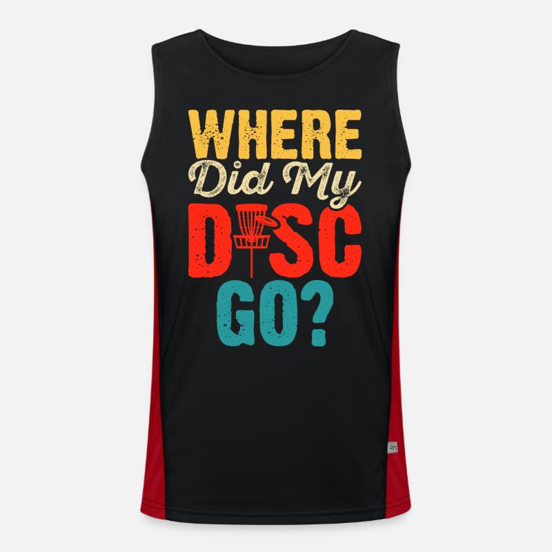 Discgolf Disc Golf Débardeur respirant contrasté Homme 