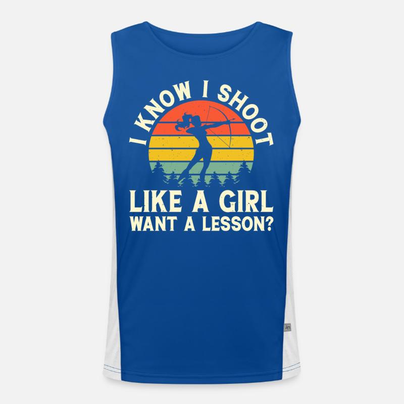 Archer Archery Men's Functional Contrast Tank Top 