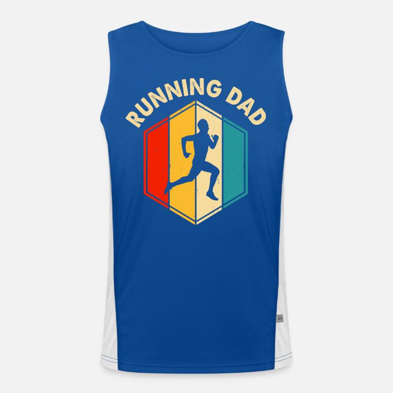 Joggen Laufen Marathon Funktionelles Kontrast-Tank Top für Männer 