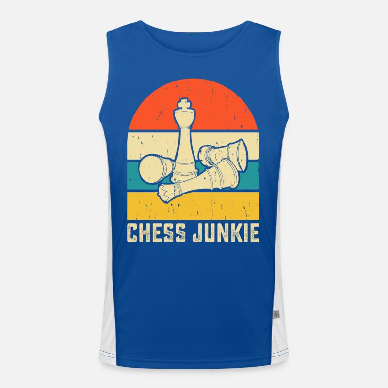 Échecs Débardeur respirant contrasté Homme 