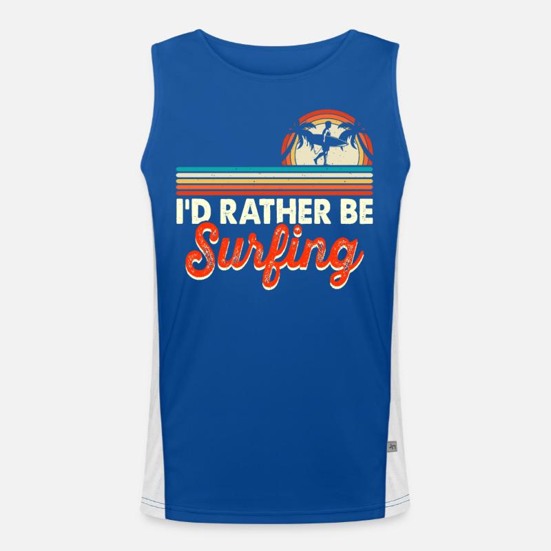 Surfer Surf Débardeur respirant contrasté Homme 