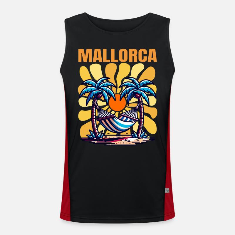 Majorca Men's Functional Contrast Tank Top 