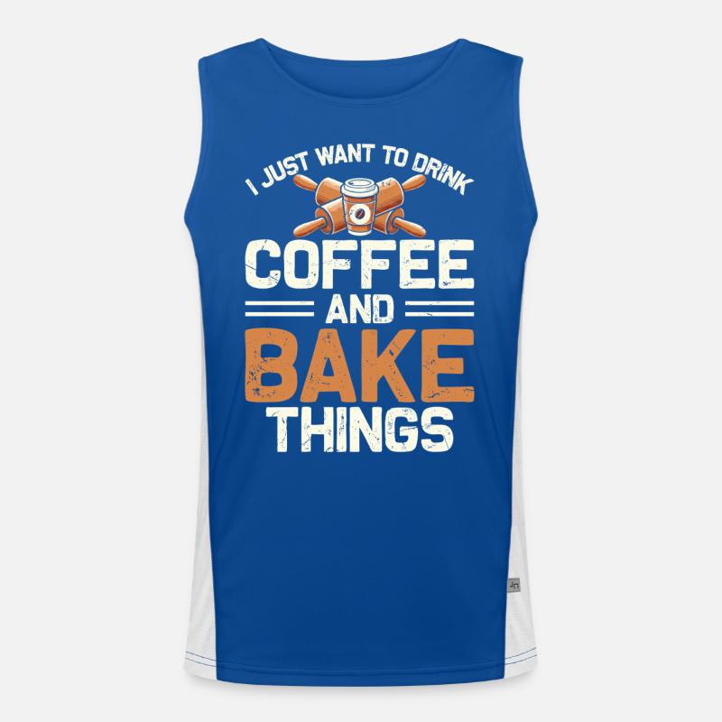 Bake Men's Functional Contrast Tank Top 