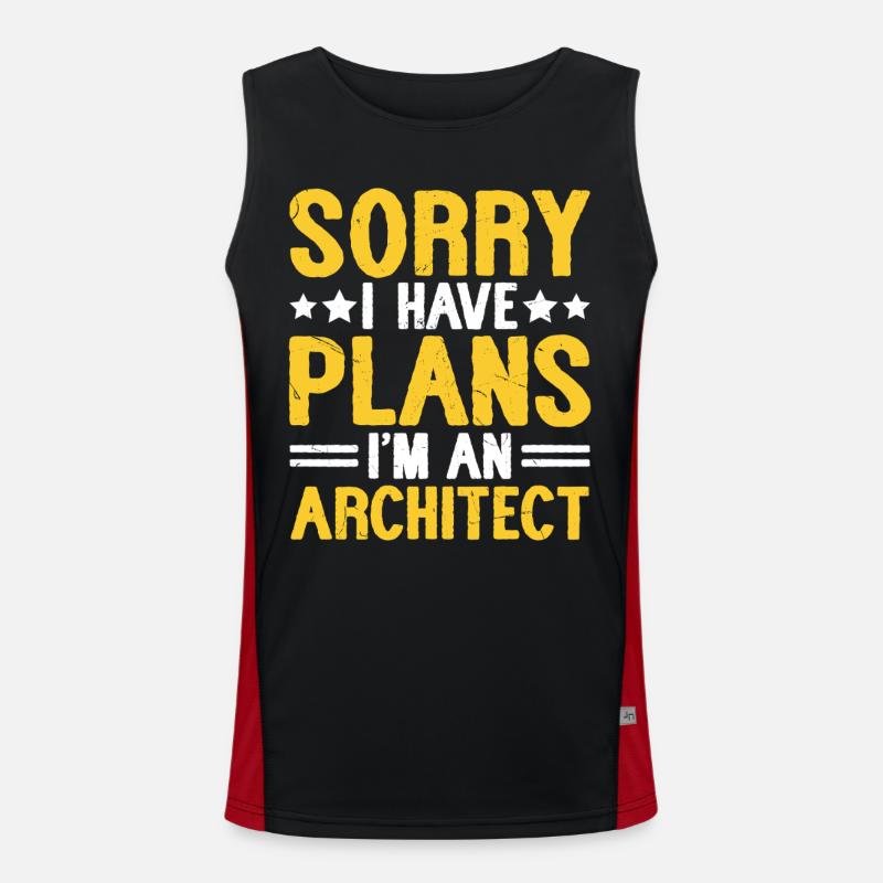 Architect Men's Functional Contrast Tank Top 