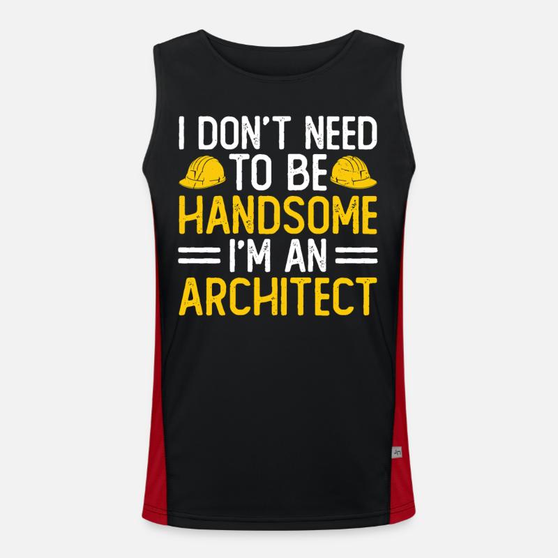 Architect Men's Functional Contrast Tank Top 