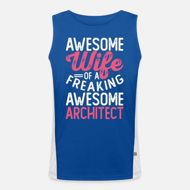 Architect Men's Functional Contrast Tank Top 