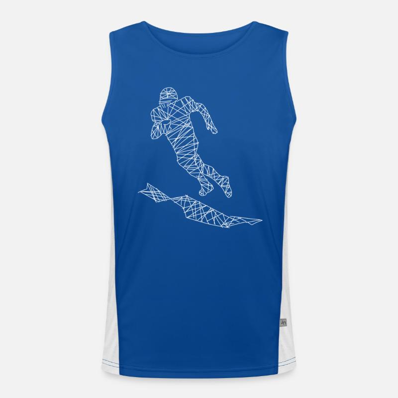 Fodbold Funktionel kontrast tanktop til herrer 