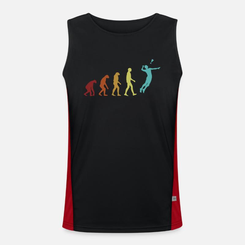 Indiaca Peteca Evolution Indiaca Game Peteca Men's Functional Contrast Tank Top 