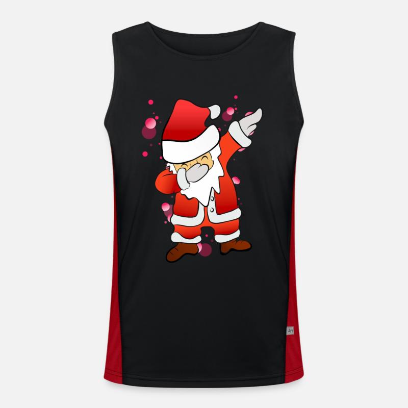 Dabbing Nicholas Men's Functional Contrast Tank Top 