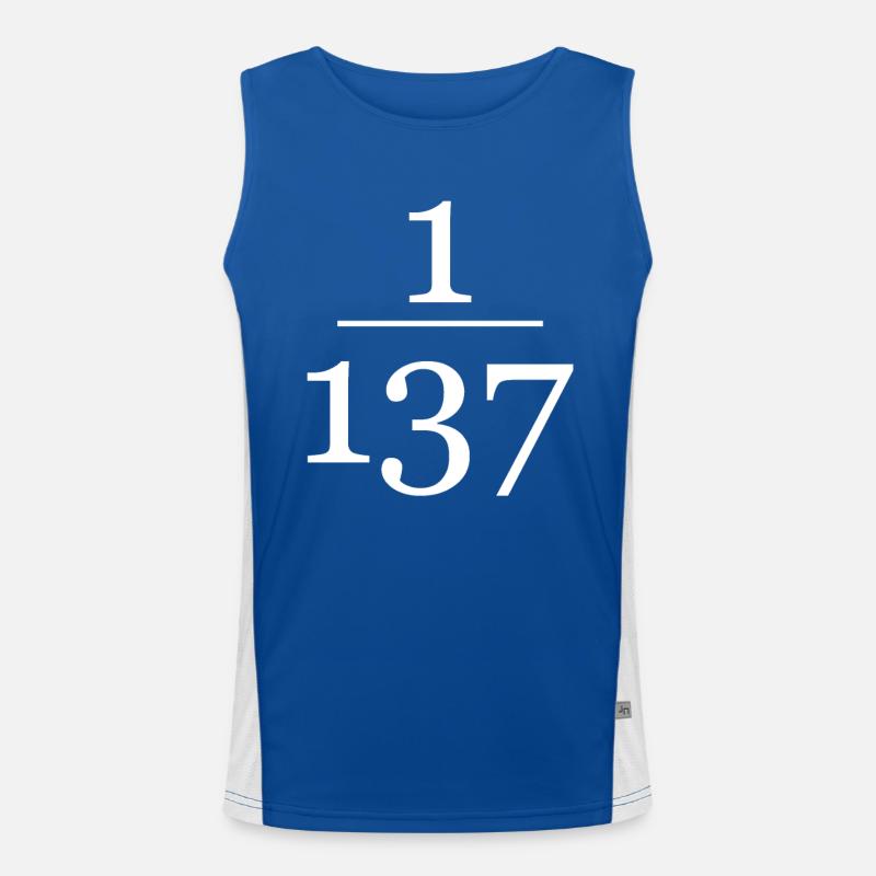 Physics of fine structure constants Men's Functional Contrast Tank Top 