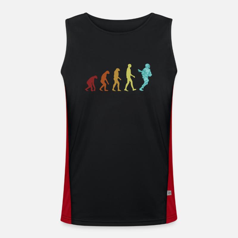 Entraîneur de crosse Evolution Polo Crosse Intercrosse Débardeur respirant contrasté Homme 