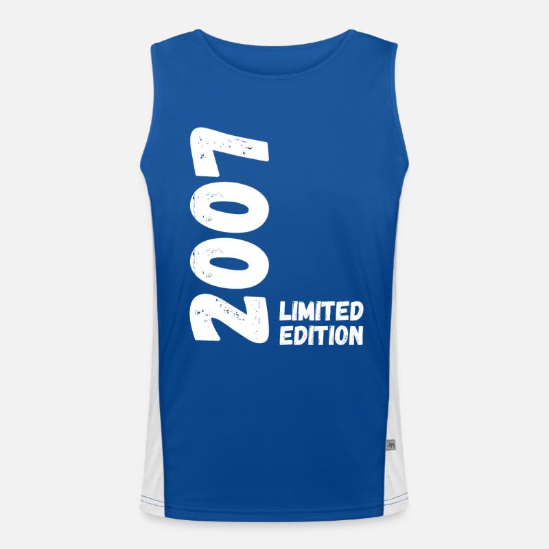 2007 Édition limitée Anniversaire Débardeur respirant contrasté Homme 