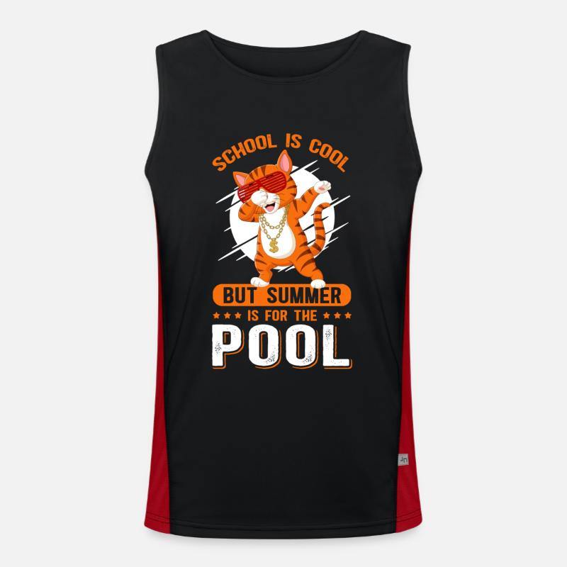 Summer Holidays Student School Holiday Gift Men's Functional Contrast Tank Top 
