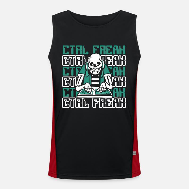 CTRL Freak Software Developer Developer Men's Functional Contrast Tank Top 