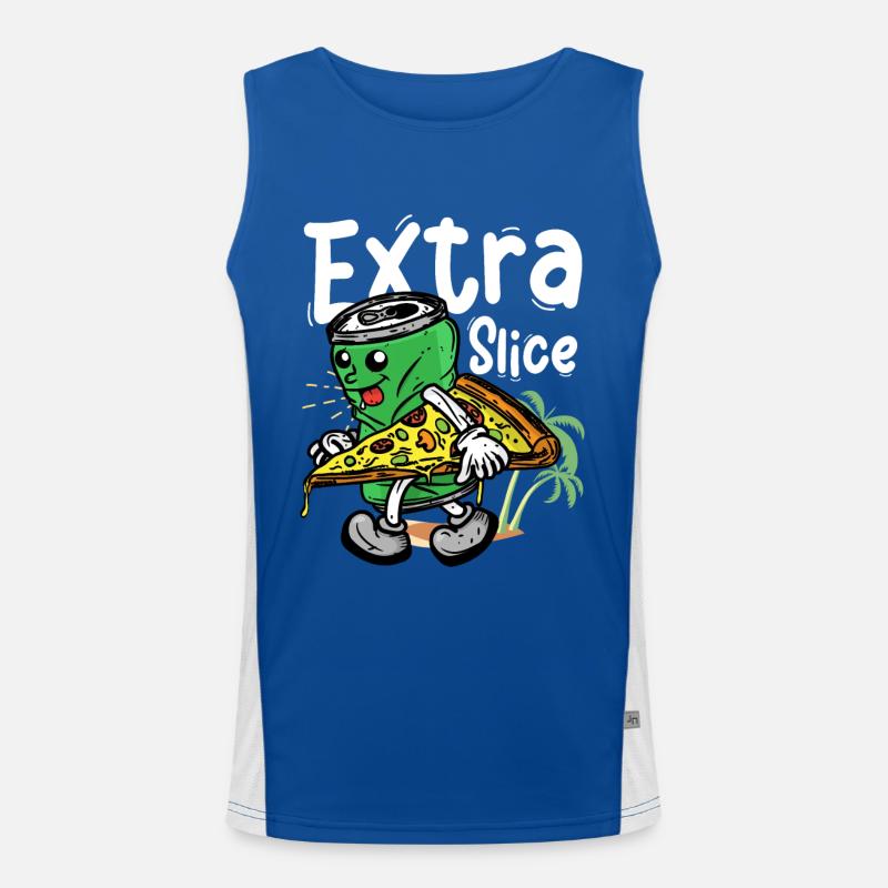 Extra slice Men's Functional Contrast Tank Top 