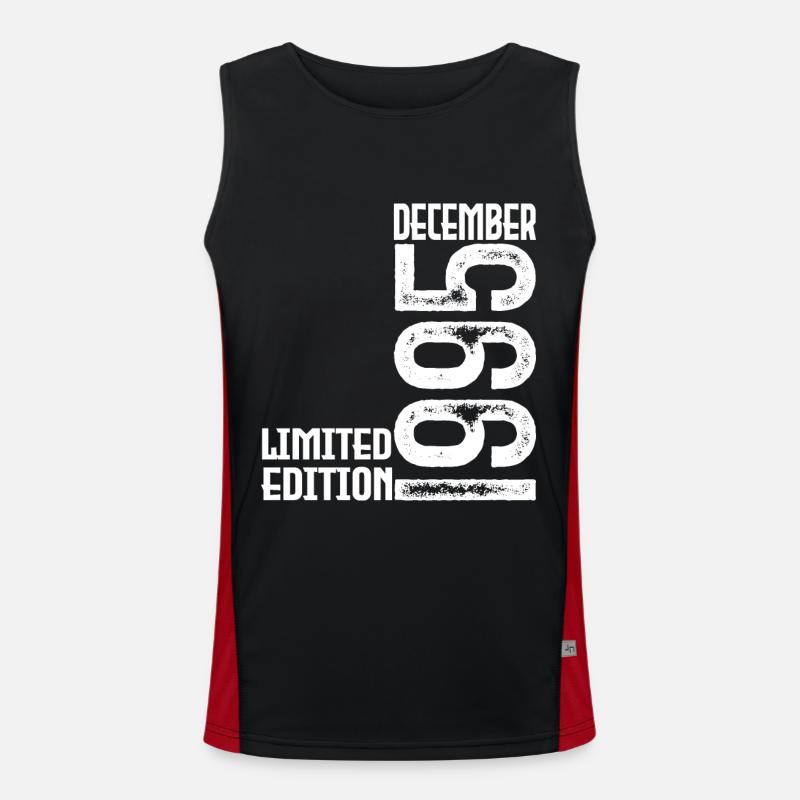 Birthday Gift December 1995. December 1995. Men's Functional Contrast Tank Top 