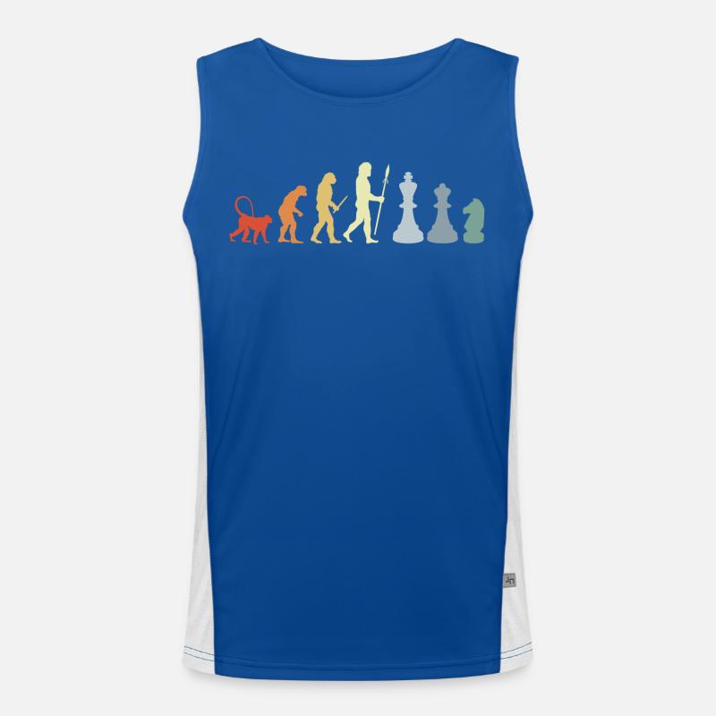 Chess Development Men's Functional Contrast Tank Top 