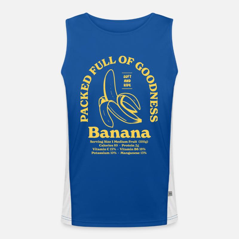 Banana Nutritional Men's Functional Contrast Tank Top 