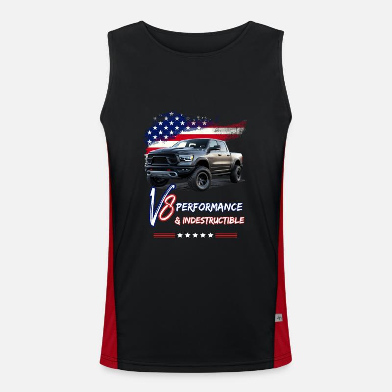 Camionnette - Performance et - Pick Up Débardeur respirant contrasté Homme 