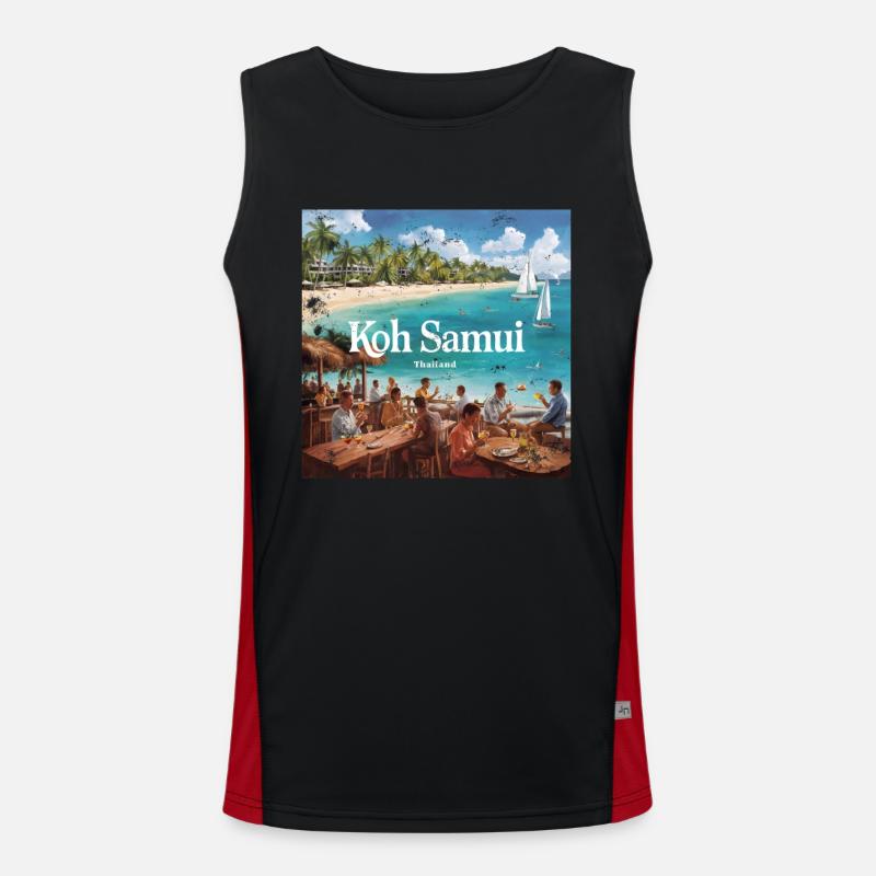 Koh Samui Débardeur respirant contrasté Homme 