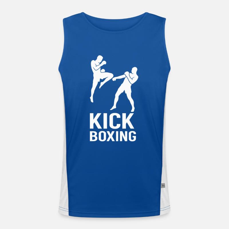 Combattants de kickboxing Débardeur respirant contrasté Homme 