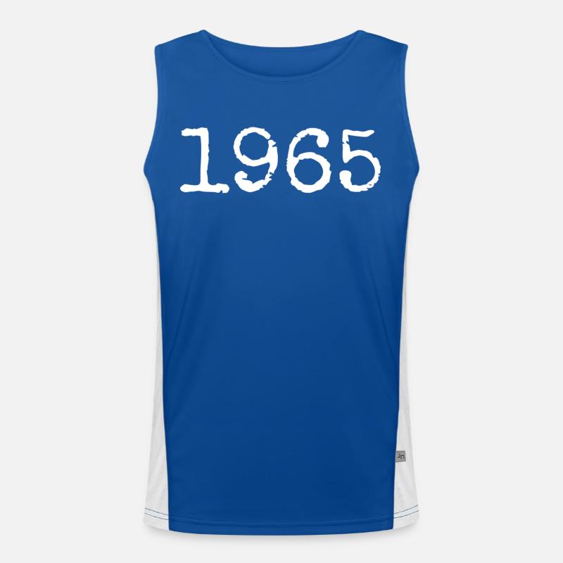 Legendär seit 1965 Funktionelles Kontrast-Tank Top für Männer 