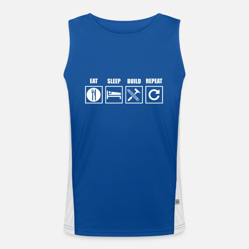 Menuisiers Débardeur respirant contrasté Homme 