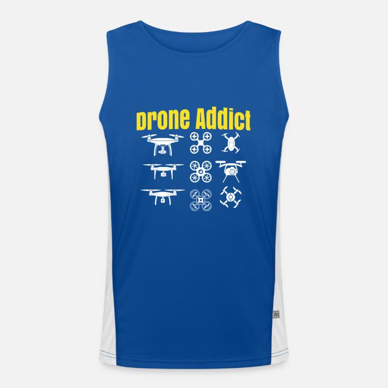 Drone Men's Functional Contrast Tank Top 
