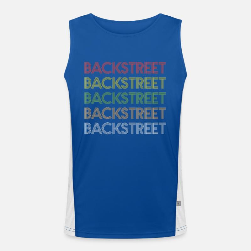 Backstreet Funktionelles Kontrast-Tank Top für Männer 