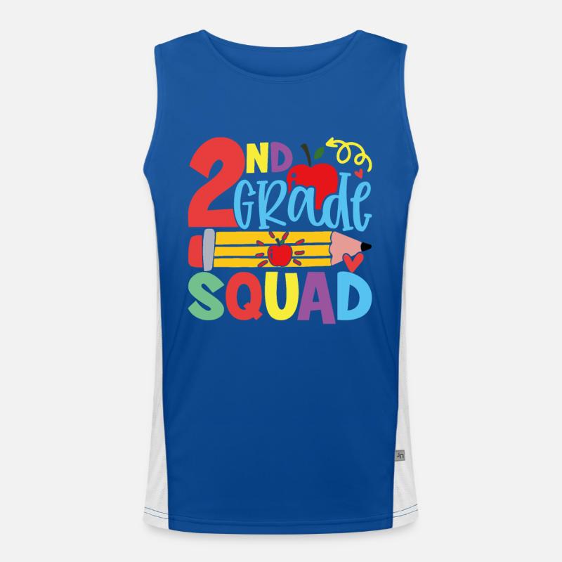 Year 2 Team Men's Functional Contrast Tank Top 