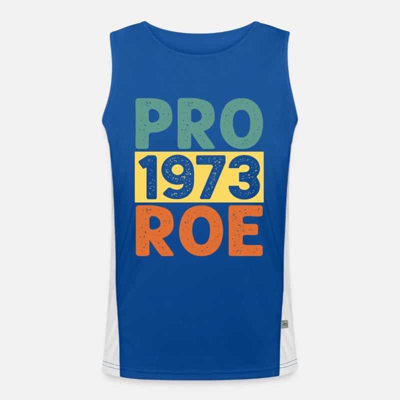 Pro 1973 Roe Funktionelles Kontrast-Tank Top für Männer 