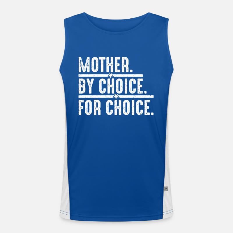 Mère Par Choix Débardeur respirant contrasté Homme 
