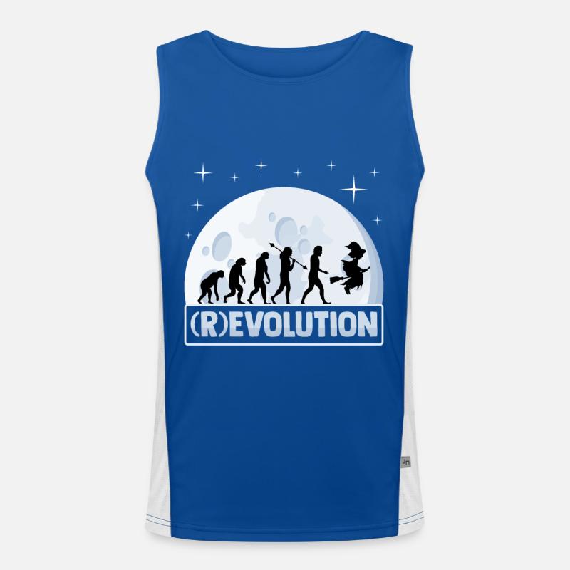 (r)évolution Primates fantomatiques, Led Débardeur respirant contrasté Homme 