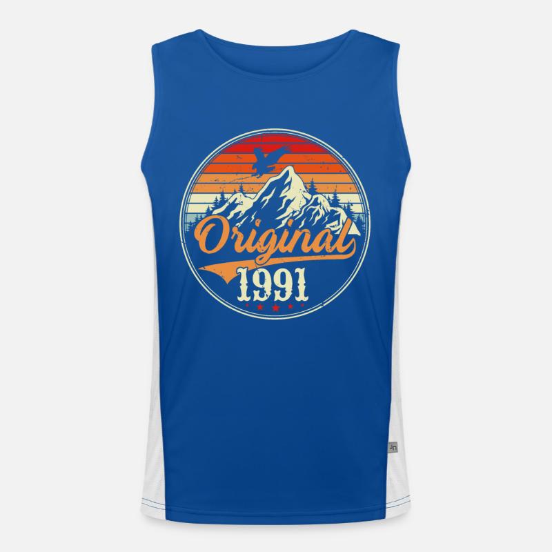 Original 1991 Men's Functional Contrast Tank Top 