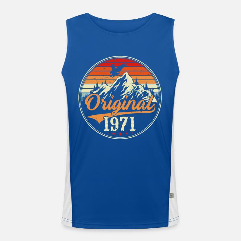 Original 1971 Men's Functional Contrast Tank Top 