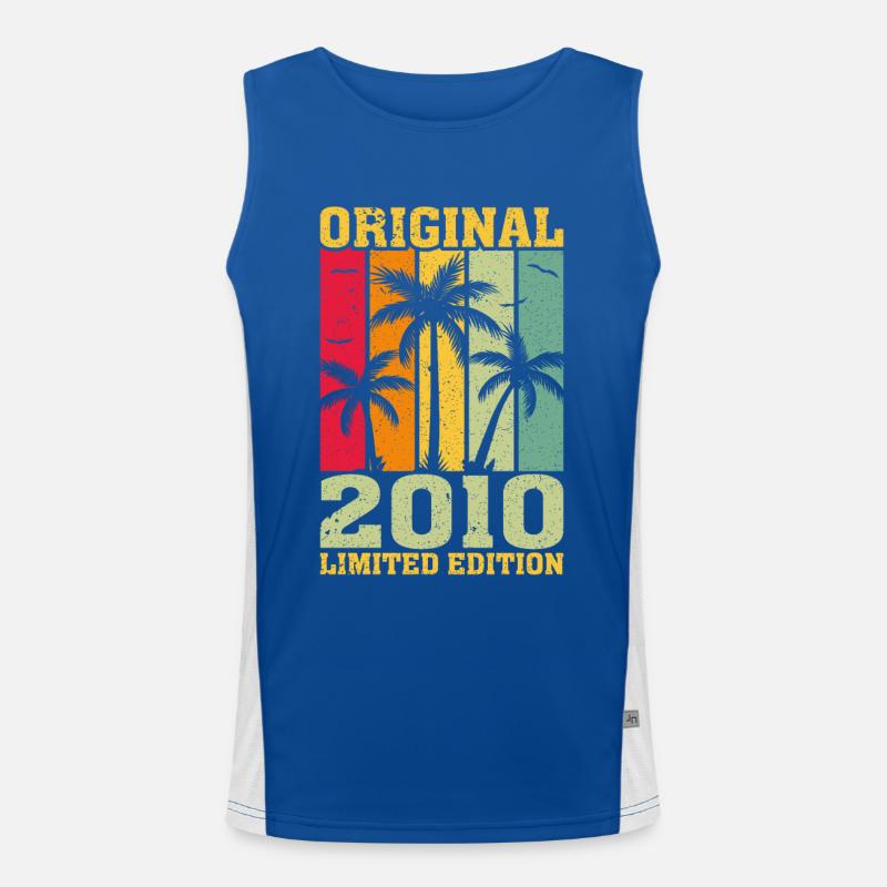 2010 Limited Original Edition Men's Functional Contrast Tank Top 