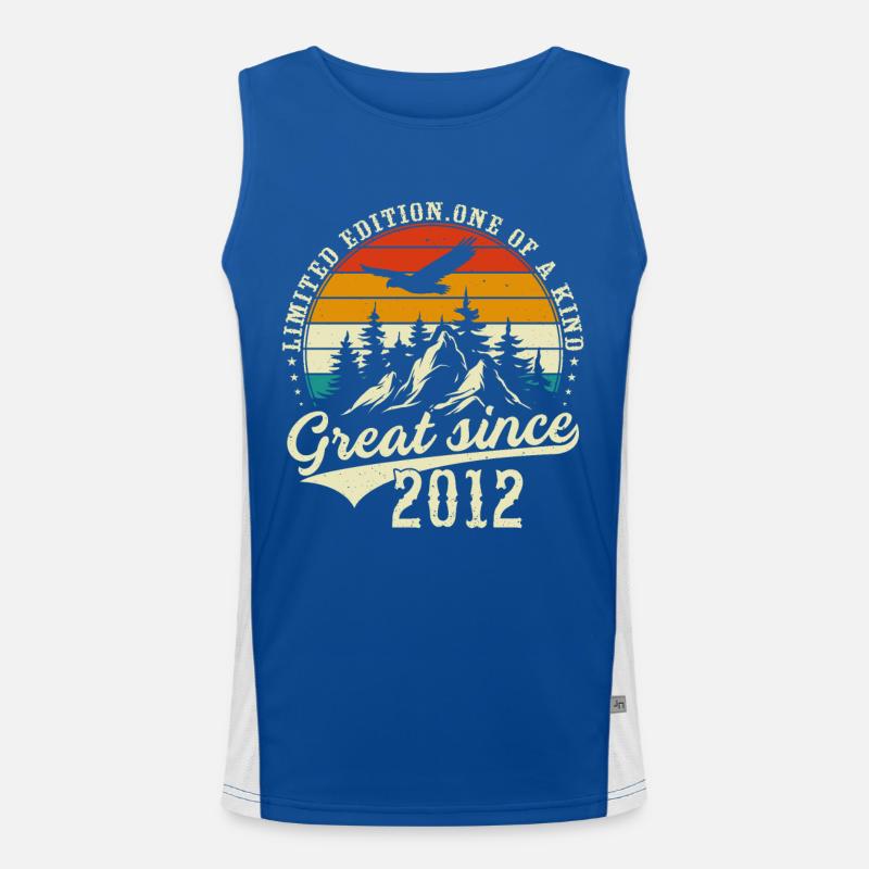 Einzigartig seiner Art seit 2012 Funktionelles Kontrast-Tank Top für Männer 