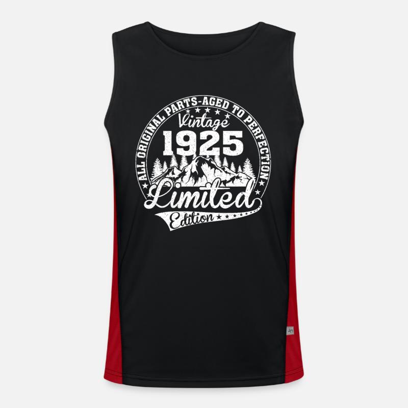 1925 - Born 1925 Men's Functional Contrast Tank Top 