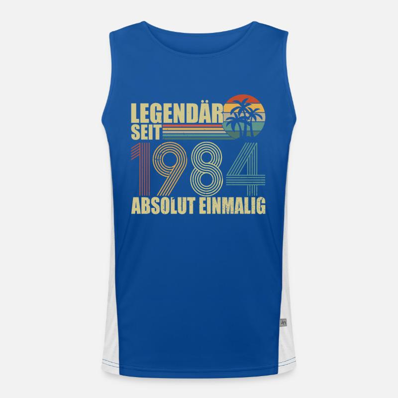 Legendary since 1984 Men's Functional Contrast Tank Top 