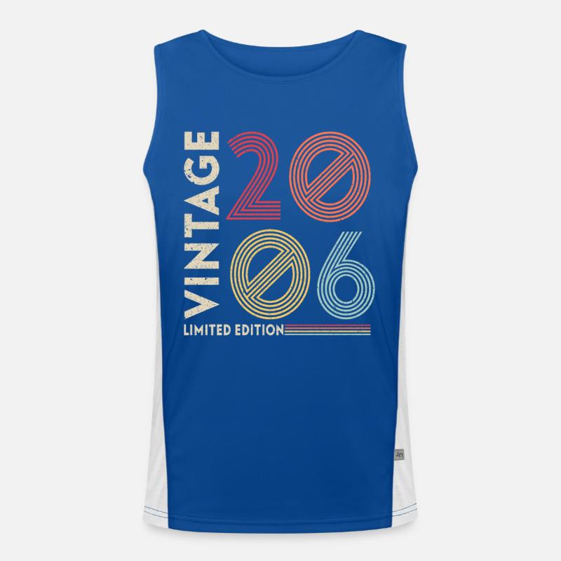 MILLÉSIME 2006 Débardeur respirant contrasté Homme 