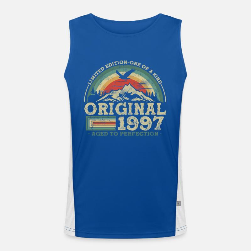 Geburtstagsgeschenk 1997 Funktionelles Kontrast-Tank Top für Männer 
