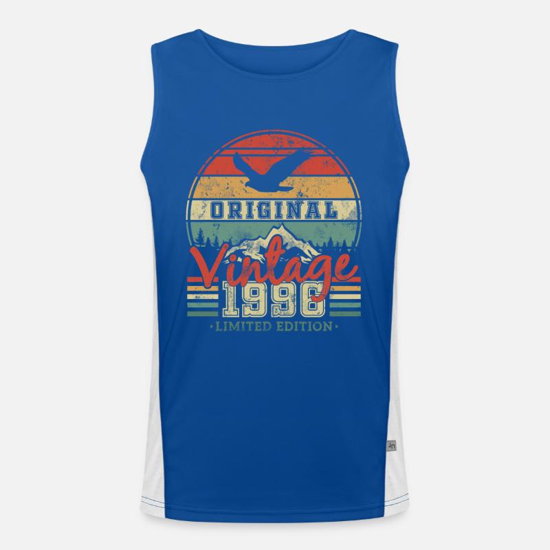 1996 Geburtstagsgeschenk Vintage Original Funktionelles Kontrast-Tank Top für Männer 