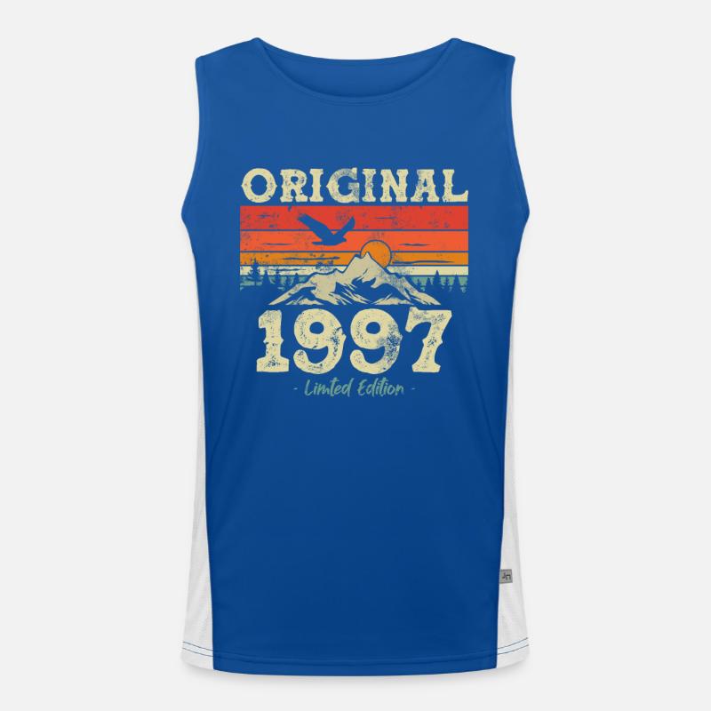 Birthday present 1997 26/27 years Men's Functional Contrast Tank Top 