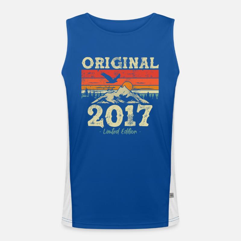 Cadeau rétro 2017 Débardeur respirant contrasté Homme 