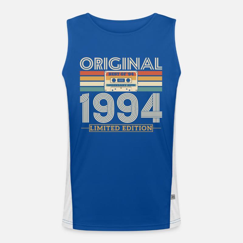 Cadeau d’anniversaire unique 1994 Débardeur respirant contrasté Homme 