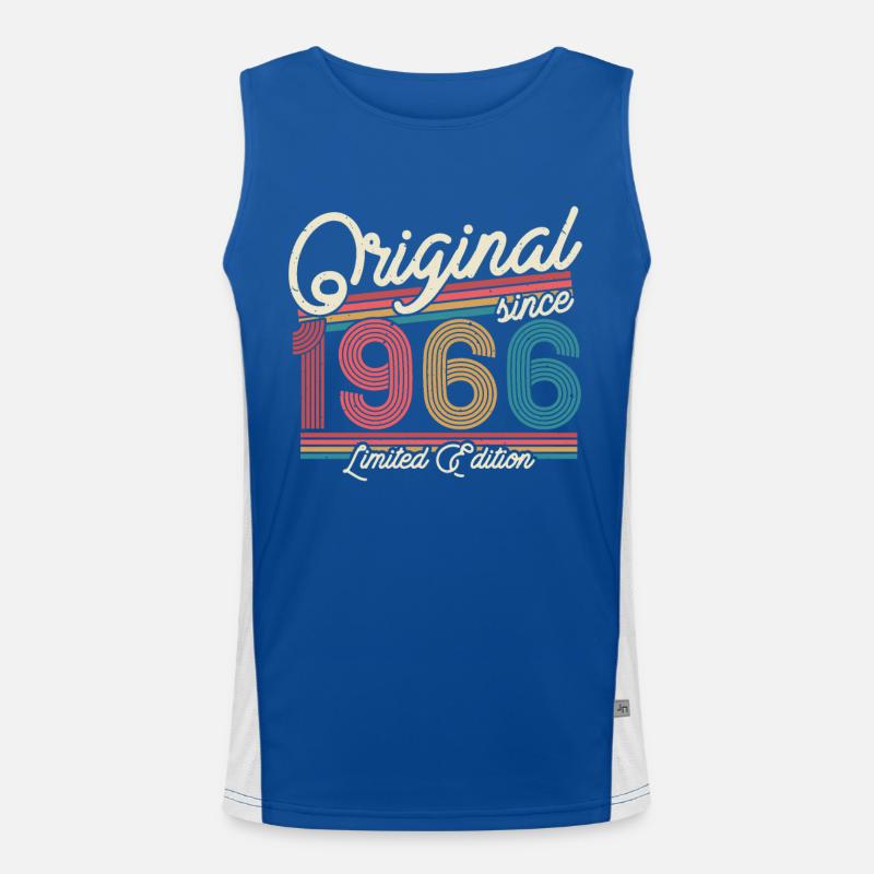 Gift 57/58, born 1966 Men's Functional Contrast Tank Top 