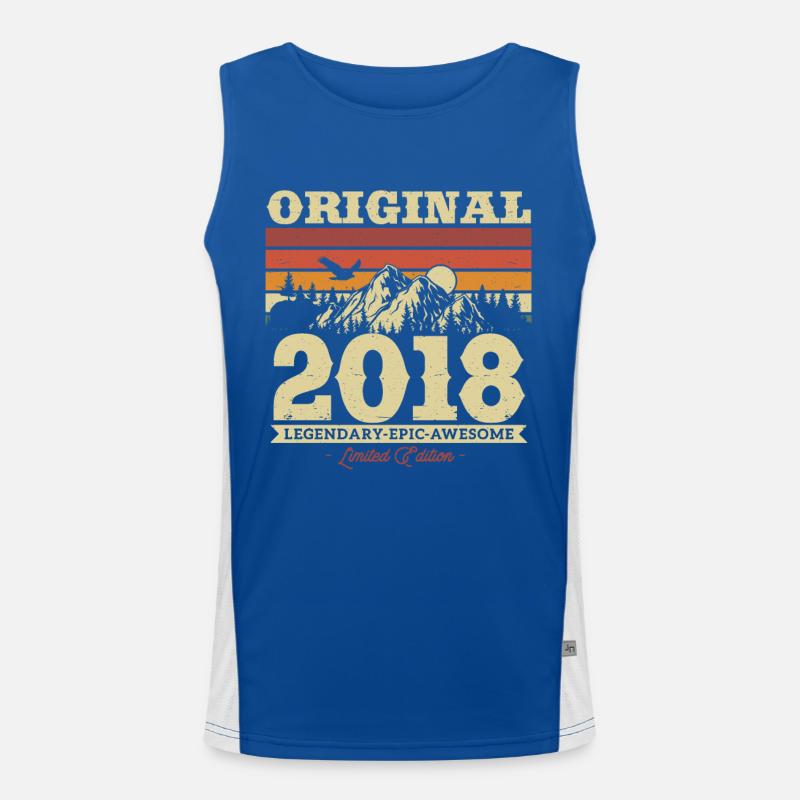 Cadeau Vintage 2018, 5/6 ans Débardeur respirant contrasté Homme 